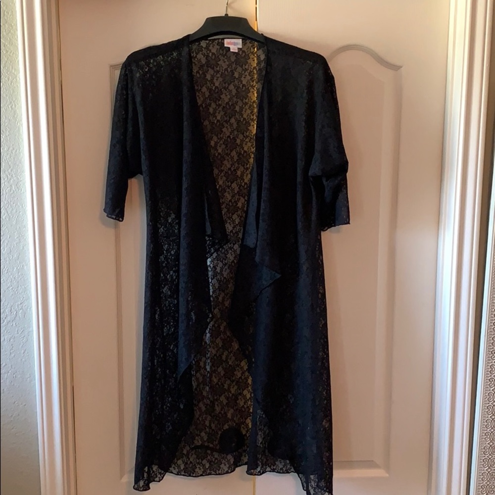 LuLaRoe Black Lace Shirley